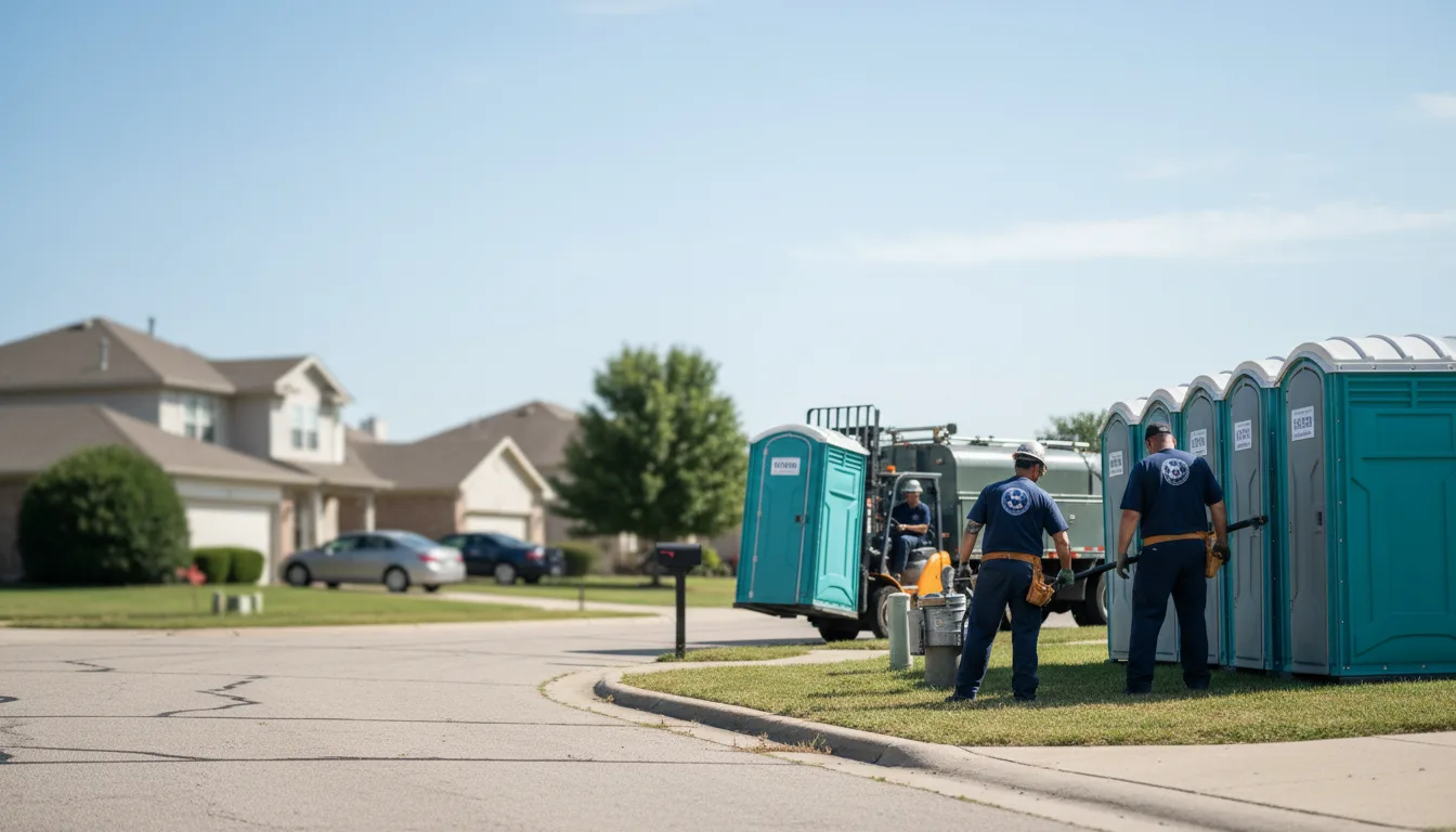 Porta Potty Rental in Ferdinand, IN near me